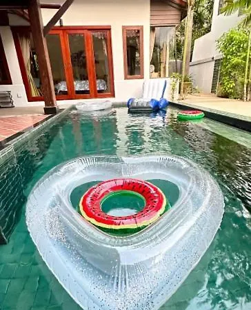 Bali Style Luxury 400Sqm Semi-4Bed Pool Villa Near Beach & Walking Street Jomtien Beach Exterior photo