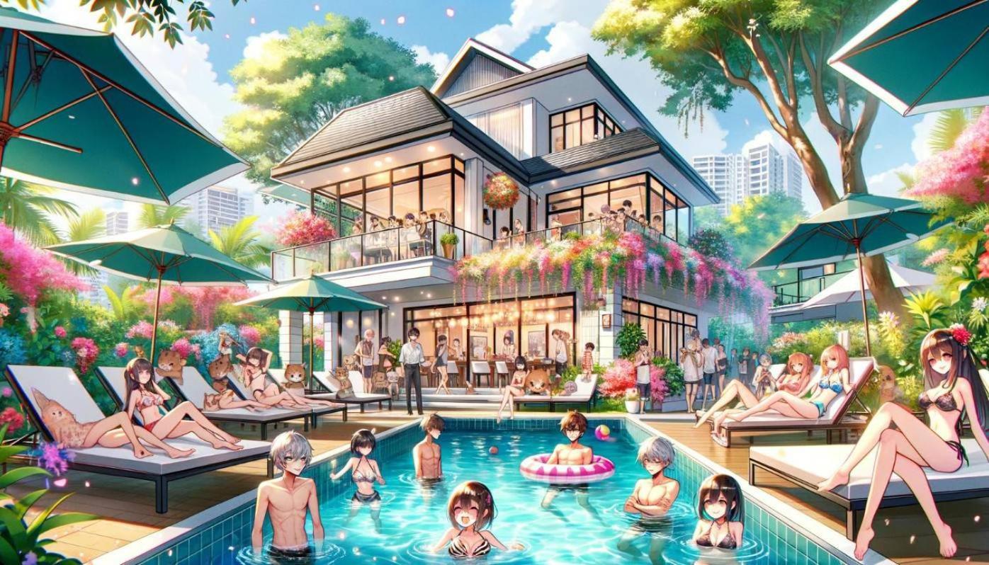 Bali Style Luxury 400sqm Semi-4bed Pool Near & Walking Street *